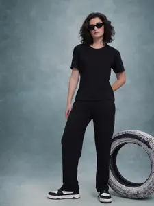 The Roadster Lifestyle Co. T-shirt With Trousers