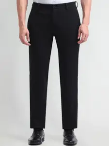 Arrow Men Classic Slim Fit Mid-Rise Trousers