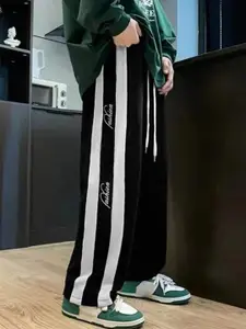 MASCARI Men Mid Rise Track Pants