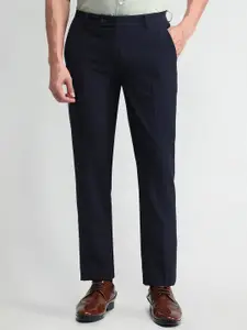 Arrow Men Regular Fit Mid-Rise Classic Trousers