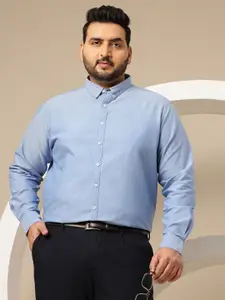 Sztori Men Plus Size Smart Pure Cotton Formal Shirt