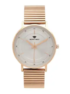MONT NEO Men Dial & Bracelet Style Straps Analogue Watch 8013T-B3303