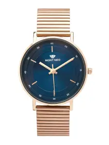 MONT NEO Men Dial & Bracelet Style Straps Analogue Watch 8013T-B3305