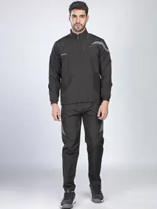 SPORT SUN Men Solid Jacket with Track Pant