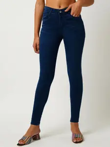 Aadvi Fashion Women Pencil Slim Fit High-Rise Stretchable Jeans