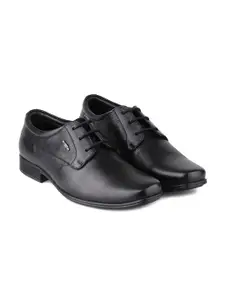 Red Chief Men Textured Formal Derby Shoes
