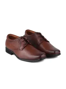 Red Chief Men Leather Lace-Ups Derby Shoes