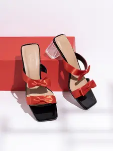 Inc 5 Party Block Sandals with Bows