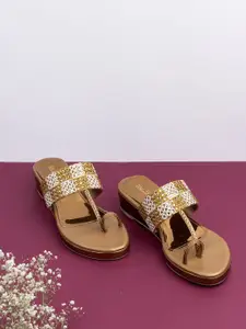 Inc 5 Embellished Ethnic Wedge Sandals