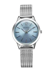 Titan Women Embellished Dial Analogue Watch 95287SM01