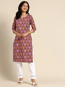 KETAKI FASHION Ethnic Motifs Printed Crepe Kurta