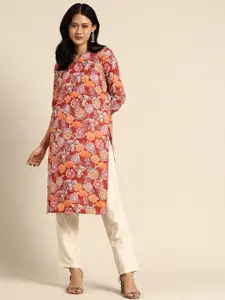 KETAKI FASHION Floral Printed Crepe Kurta