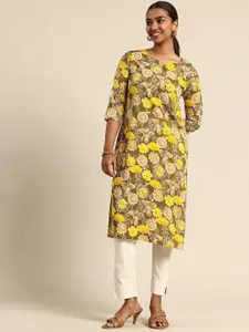 KETAKI FASHION Floral Printed Crepe Kurta