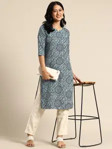 KETAKI FASHION Ethnic Motifs Printed Crepe Kurta