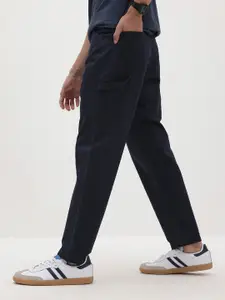 The Roadster Life Co. Men Pure Cotton Relaxed Fit Chinos