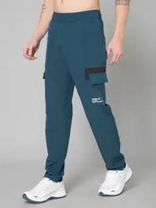 TURNFIT Men Straight-Fit Mid-Rise Track Pants