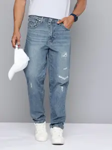 Levis Men 550'92 Relaxed Fit Low Distress Light Fade Stretchable Jeans