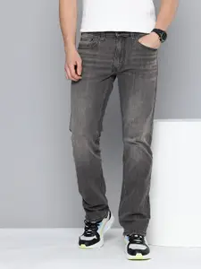 Levis Men 513 Slim Straight Fit Light Fade Stretchable Jeans