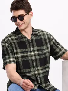 Aeropostale  Checked Relaxed Fit Pure Cotton Casual Shirt