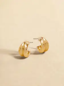 Accessorize London Circular Shaped Hoop Earrings