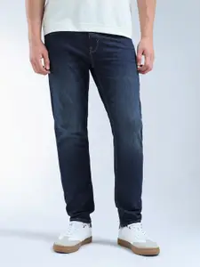 Flying Machine Slash Slim Tapered Fit Jeans