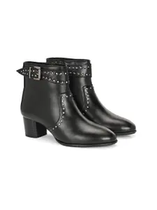 Delize Women Ankle Length Block Heeled Boots
