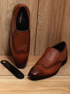 Monte Carlo Men Leather Formal Slip On Shoes