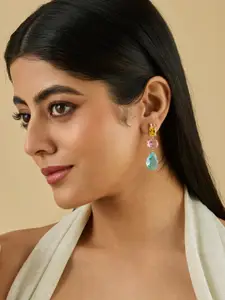 Kushal's Fashion Jewellery Embellished Bridal Rhodium-Plated Artificial Stones Mangalsutra