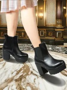 Killer Women Block Heel Chelsea Boots