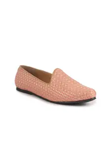FAUSTO Men Woven Design Lightweight Mojaris