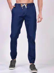 London Hills Men Mid-Rise Cotton Jogger Jeans