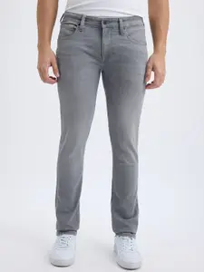 Pepe Jeans Men Vapour Slim Fit Heavy Fade Stretchable Jeans