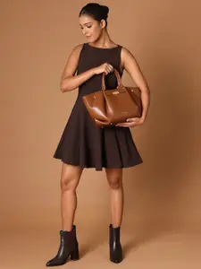 Lino Perros Structured Satchel with Tasselled