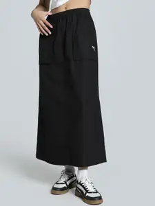 Puma Future.Puma.Archive Zip-Off Woven Maxi Skirt
