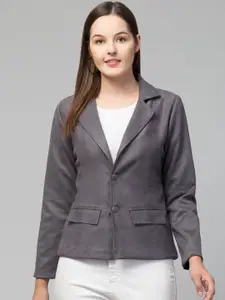 Fruba Notched Lapel Single-Breasted Formal Blazer