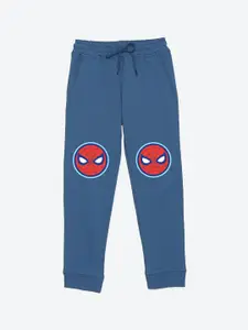 YK Marvel Boys Spider-Man Graphic Printed Joggers