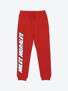YK Marvel Boys Graphic Printed Joggers