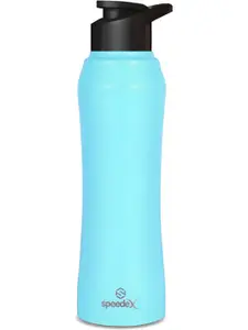 Speedex Blue & Black 4 Pieces  Stainless Steel Water Bottle 1L