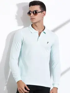 Thomas Scott Men Solid Polo Collar T-shirt