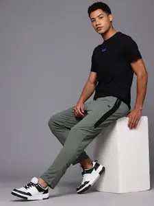 HRX by Hrithik Roshan Men Striped Cricket Track Pants