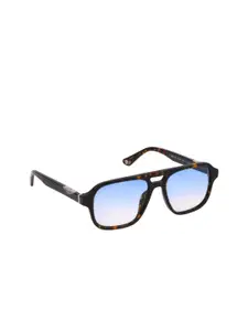 Police Men Square Sunglasses with UV Protected Lens SPLL83K56714SG