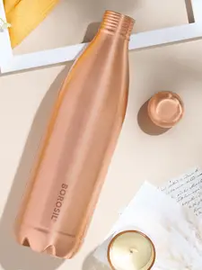 BOROSIL Canvas Copper-Toned Pure Copper Water Bottle 1L