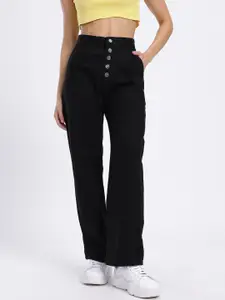 glitchez Women Mid-Rise Balloon Fit Jeans