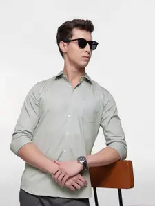 French Connection Men Premium Slim Fit Pure Cotton Casual Shirt