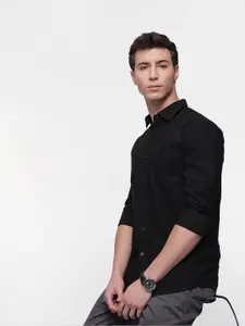 French Connection Men Premium Slim Fit Pure Cotton Casual Shirt