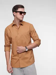 French Connection Men Premium Slim Fit Pure Cotton Casual Shirt