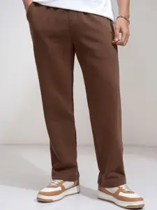 HIGHLANDER Men Relaxed Straight Fit Knited Trouser