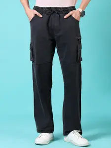 V-Mart Men Regular Fit Cargos Cotton Trousers