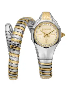 Just Cavalli Women Wrap Around Straps Analogue Watch JC1L354M0055