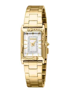 Just Cavalli Women Dial & Stainless Steel Bracelet Style Straps Watch JC1L364M0065